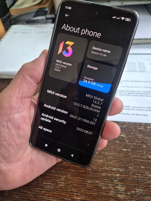 Продавам Xiaomi 12 Lite 5G