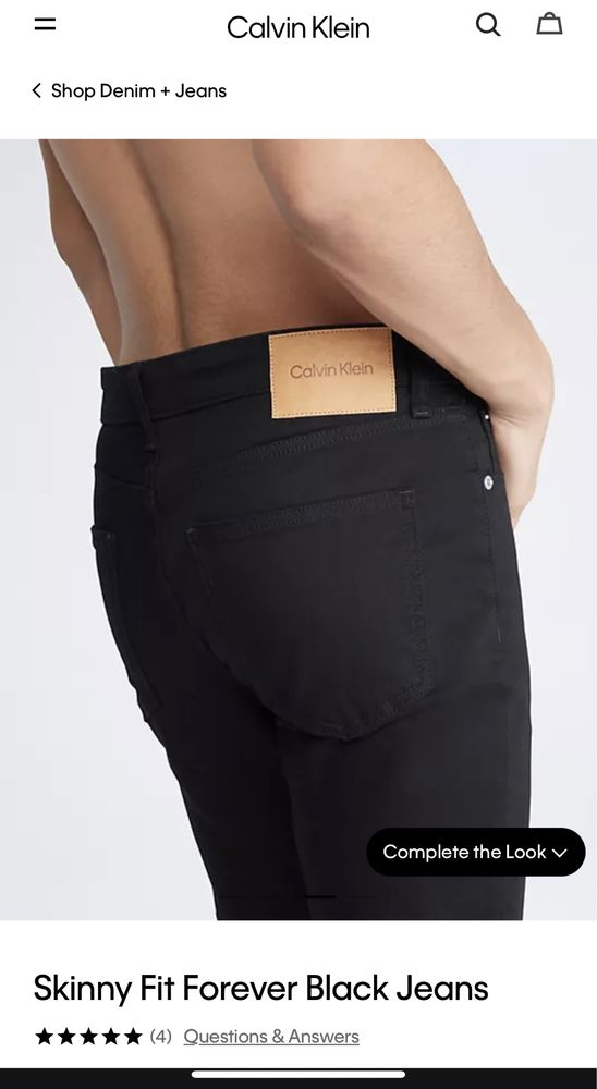 Продам джинсы Calvin Klein новые