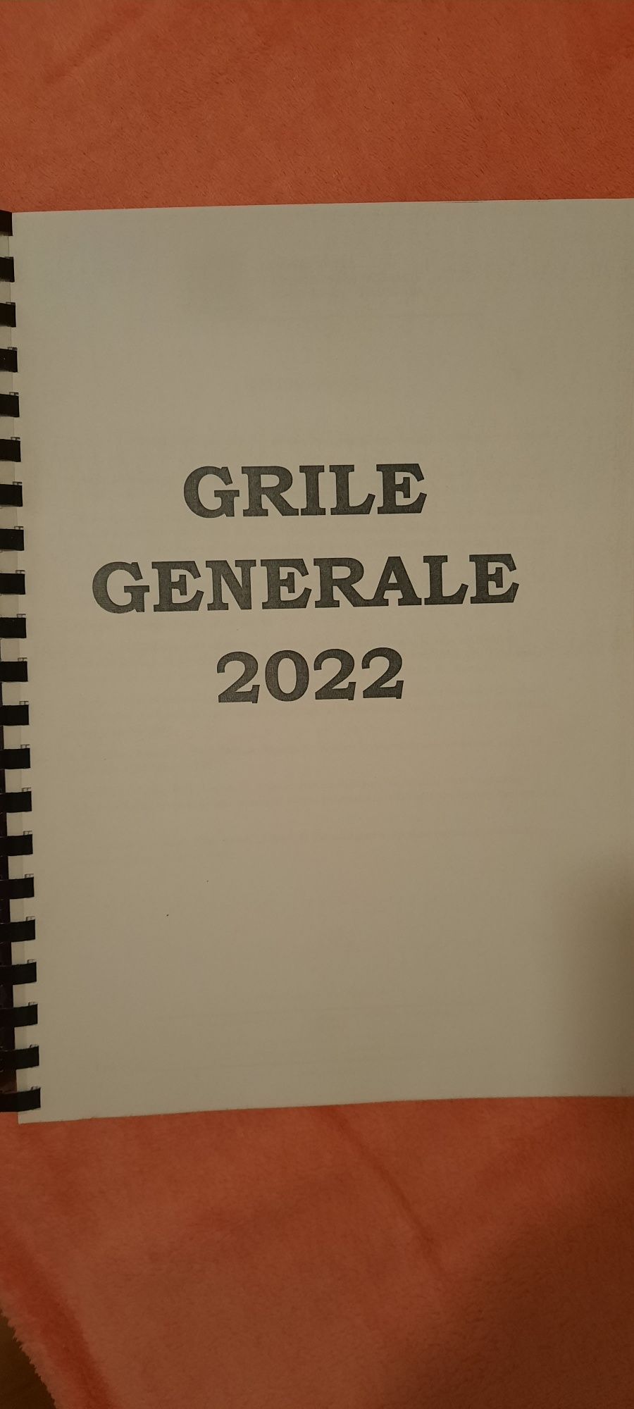 Grile generale 2022 - FARMACIE