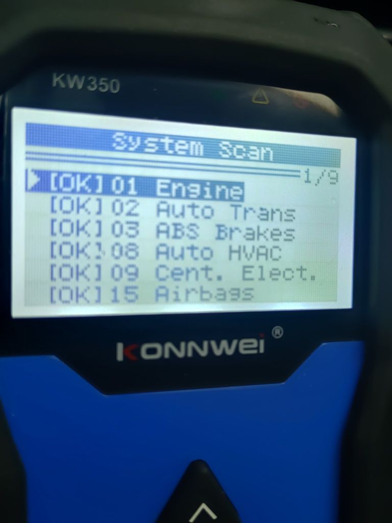 Tester Dedicat VAG, KONNWEI KW350, VW, Audi, Skoda, Seat,