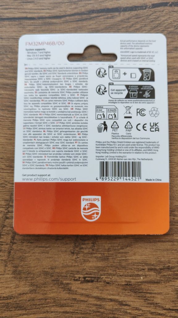 Philips Card de memorie Nou 32GB