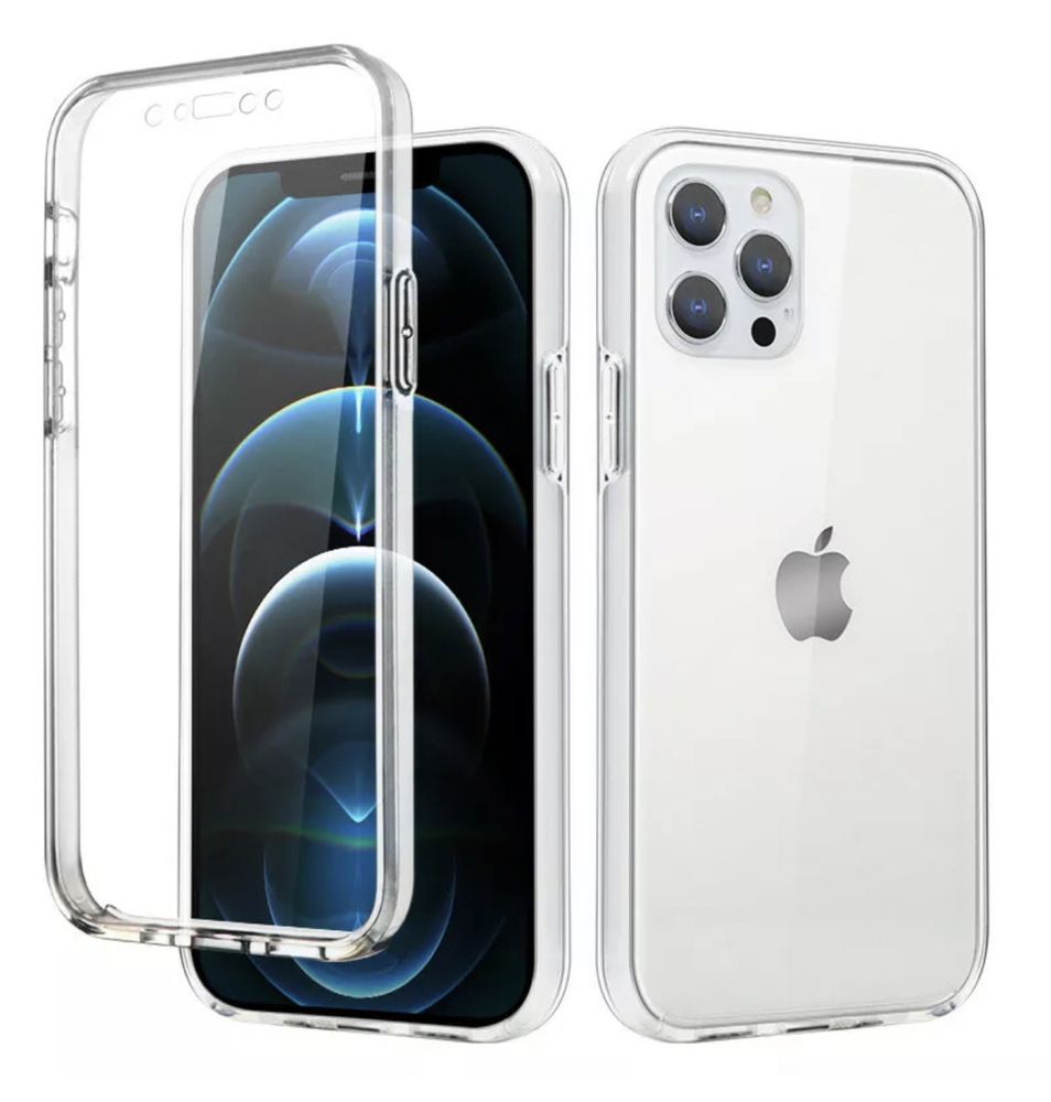 Husa CRYSTAL 360° fata + spate iPhone 13 , 13 Mini, 13 Pro, 13 Pro Max