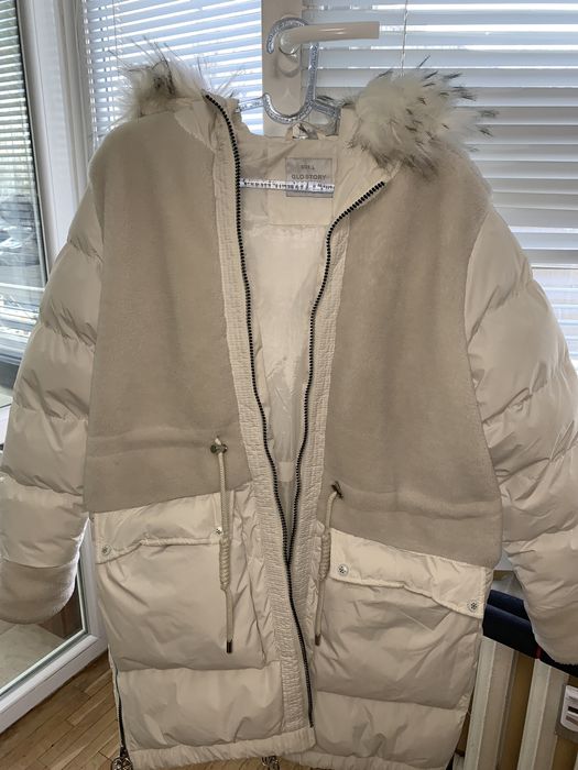 Яке бяло ново Л р-р и естестевен косъм норка