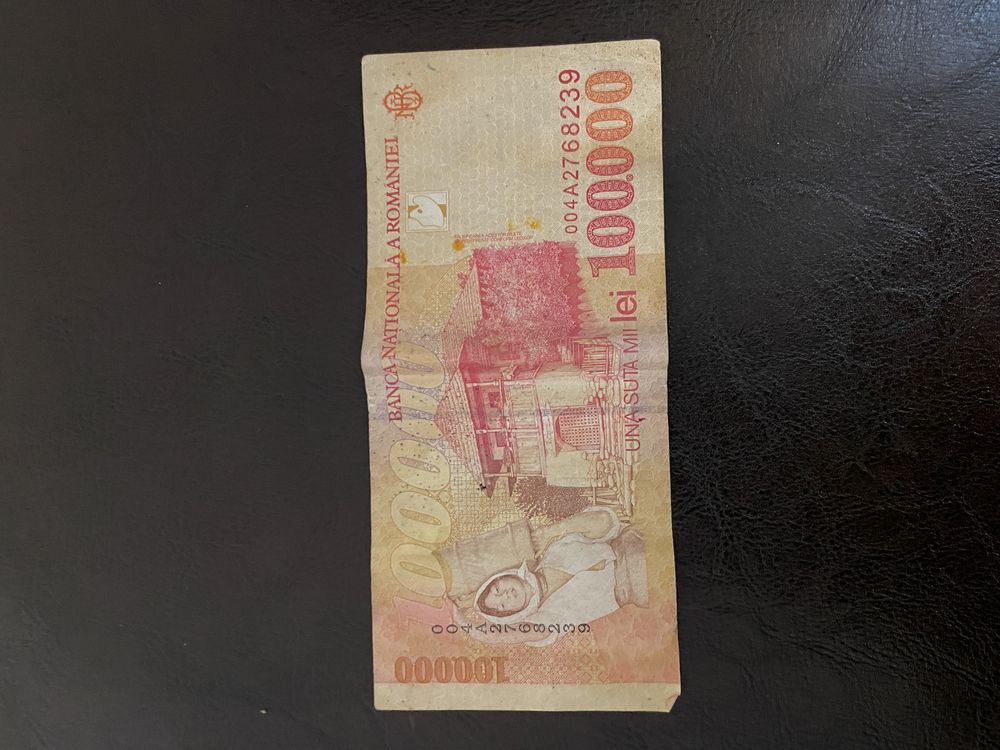 Bacnote vechi din Romania