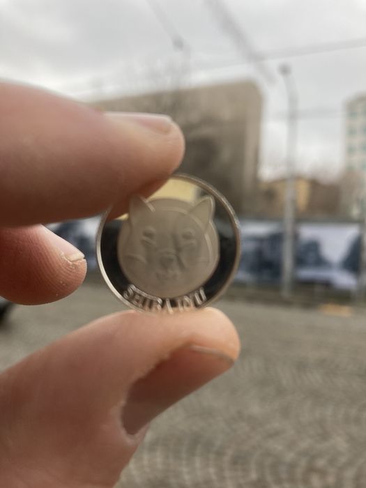 Shiba Inu Silver Coin /Dogecoin/