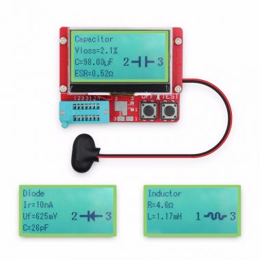 Tester LCR, inductante, capacitati, tranzistori