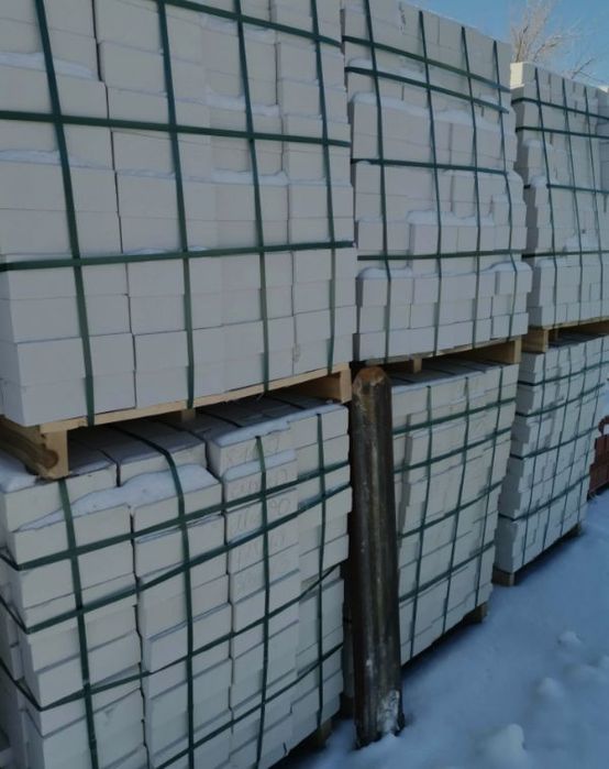 Белый силикат кирпич Атырау 250х120х88