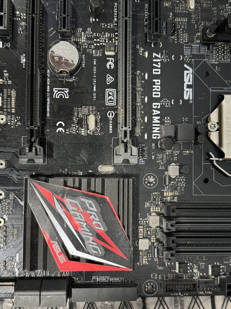 Дъно Z170 PRO Gaming /i7-6700/16RAM DDR4