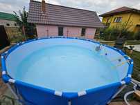 Piscina Bestway Steel Pro 3.96m x 84cm Set, cadru metalic