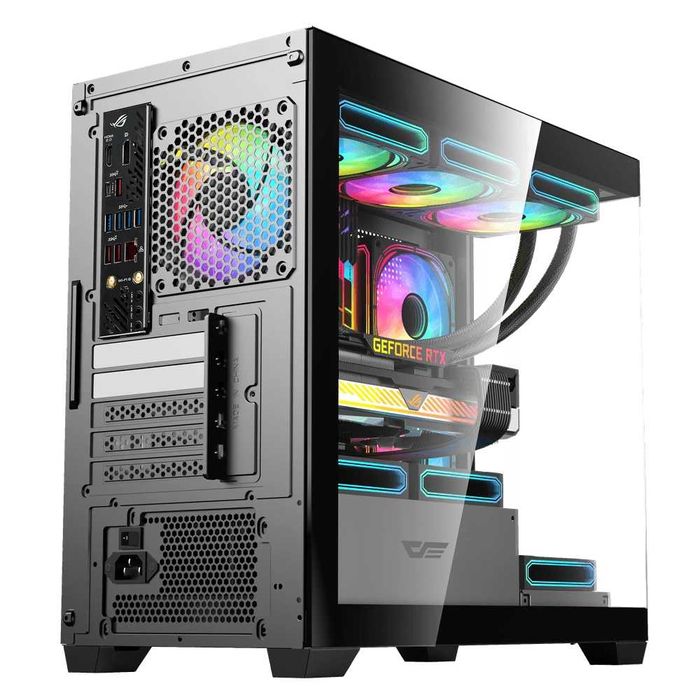 Гейминг компютър ARES Game – R7 5800X, RX6600, 24GB, 500GB NVMe, Win11
