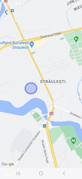 Teren De Vânzare În Zona straulesti sec 1 restaurantului 2 cocosi
