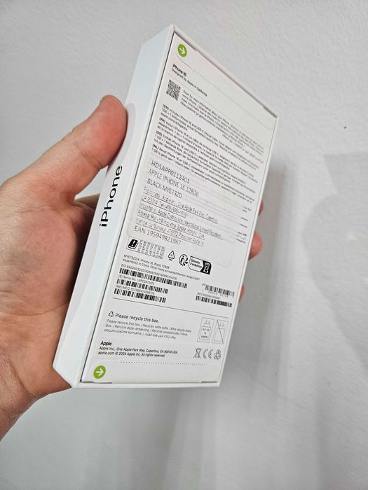 iPhone 16, 128 gb, neverlock, sigilat la cutie, Garantie.