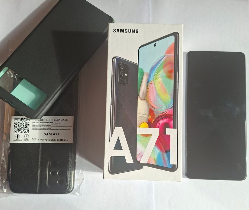 Samsung A71, 125gb, impecabil + 2 huse
