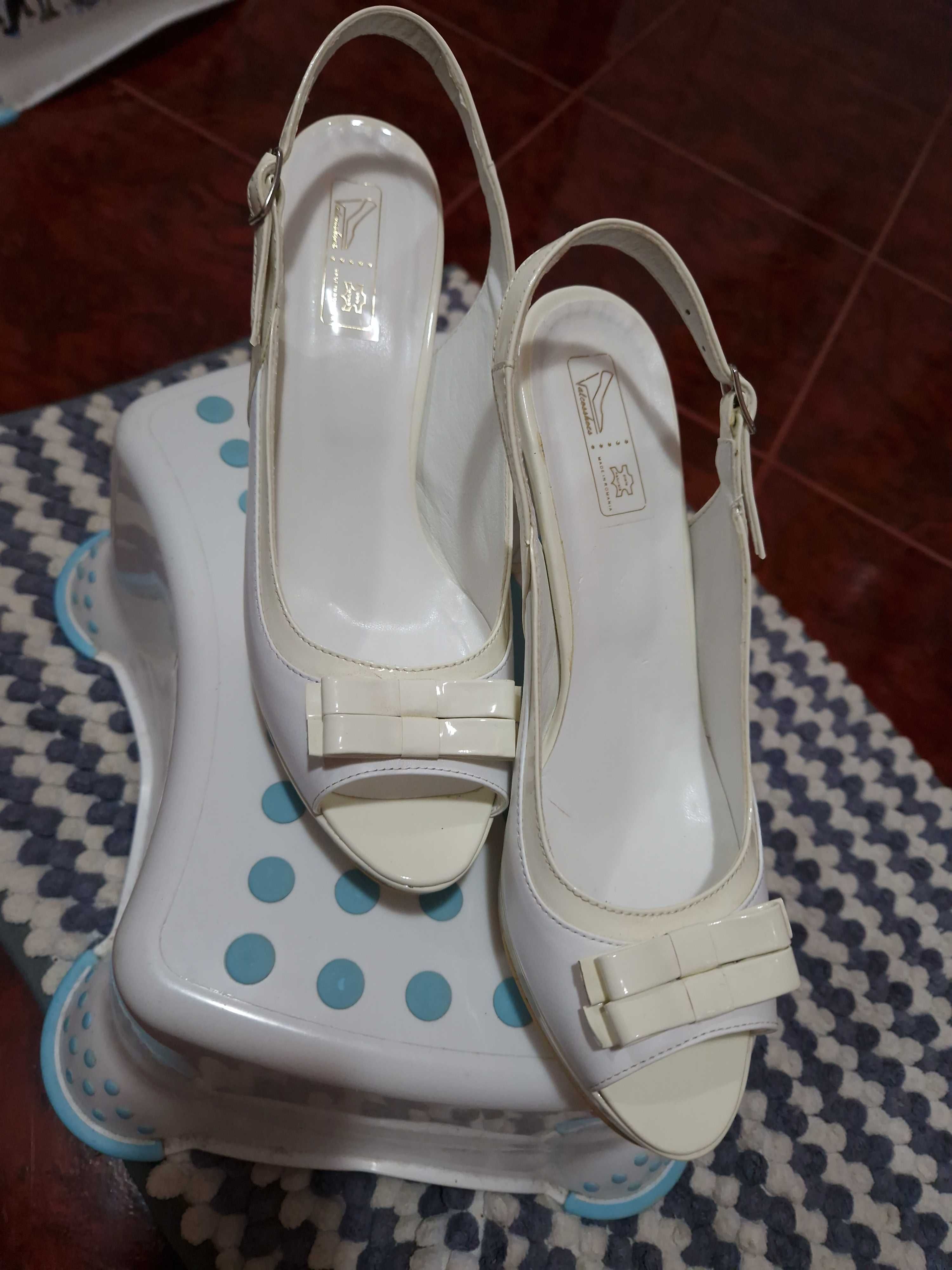 Vand sandale de piele cununie/nunta