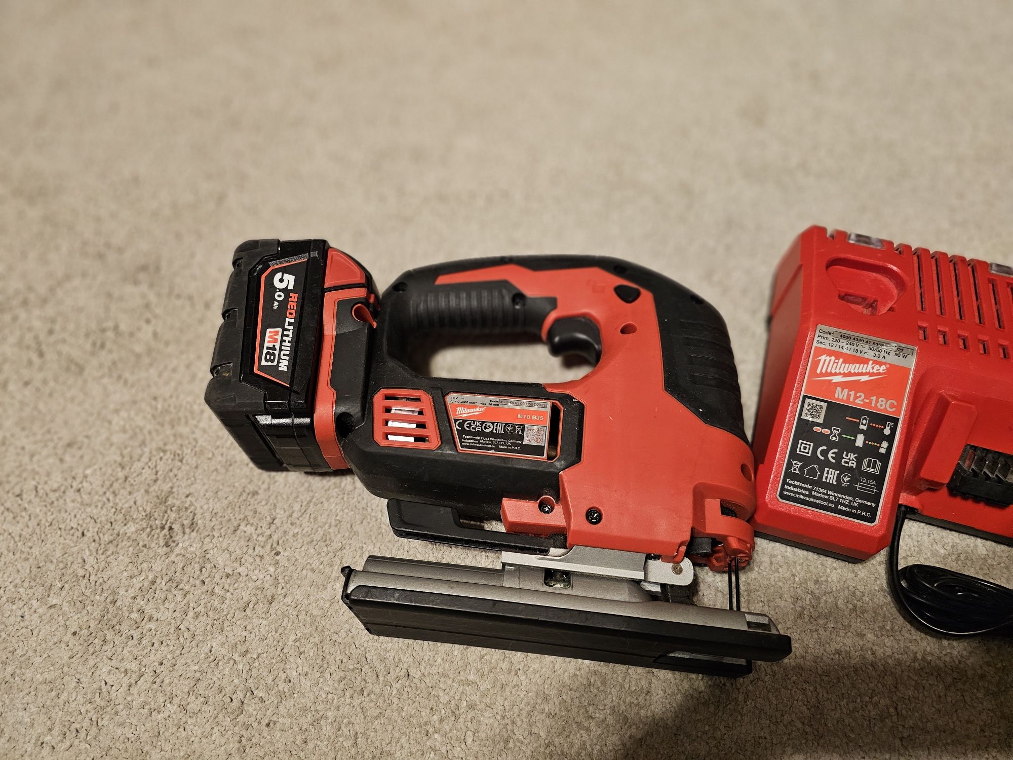 Fierastrau pendular/soricel Milwaukee M18 BJS-0/2023 cu acumulator