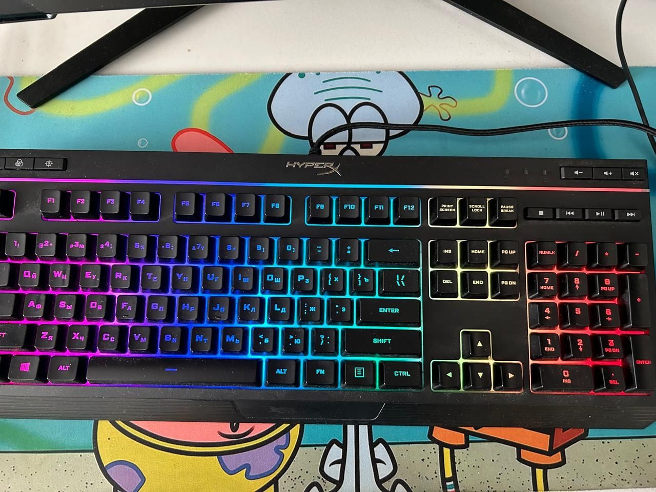 Клавиатура HyperX Alloy core RGB