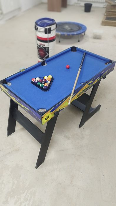 Детский бильярд, настольный футбол