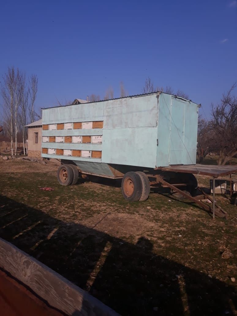 Продается павильон-прицеп с пчелами (10семей)!