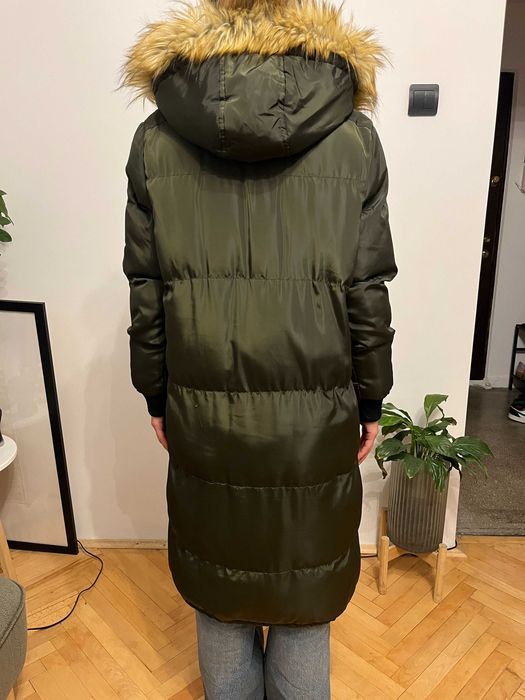 Geaca Iarna cu Gluga, Verde oliv, Marca Brave Soul, Marimea M