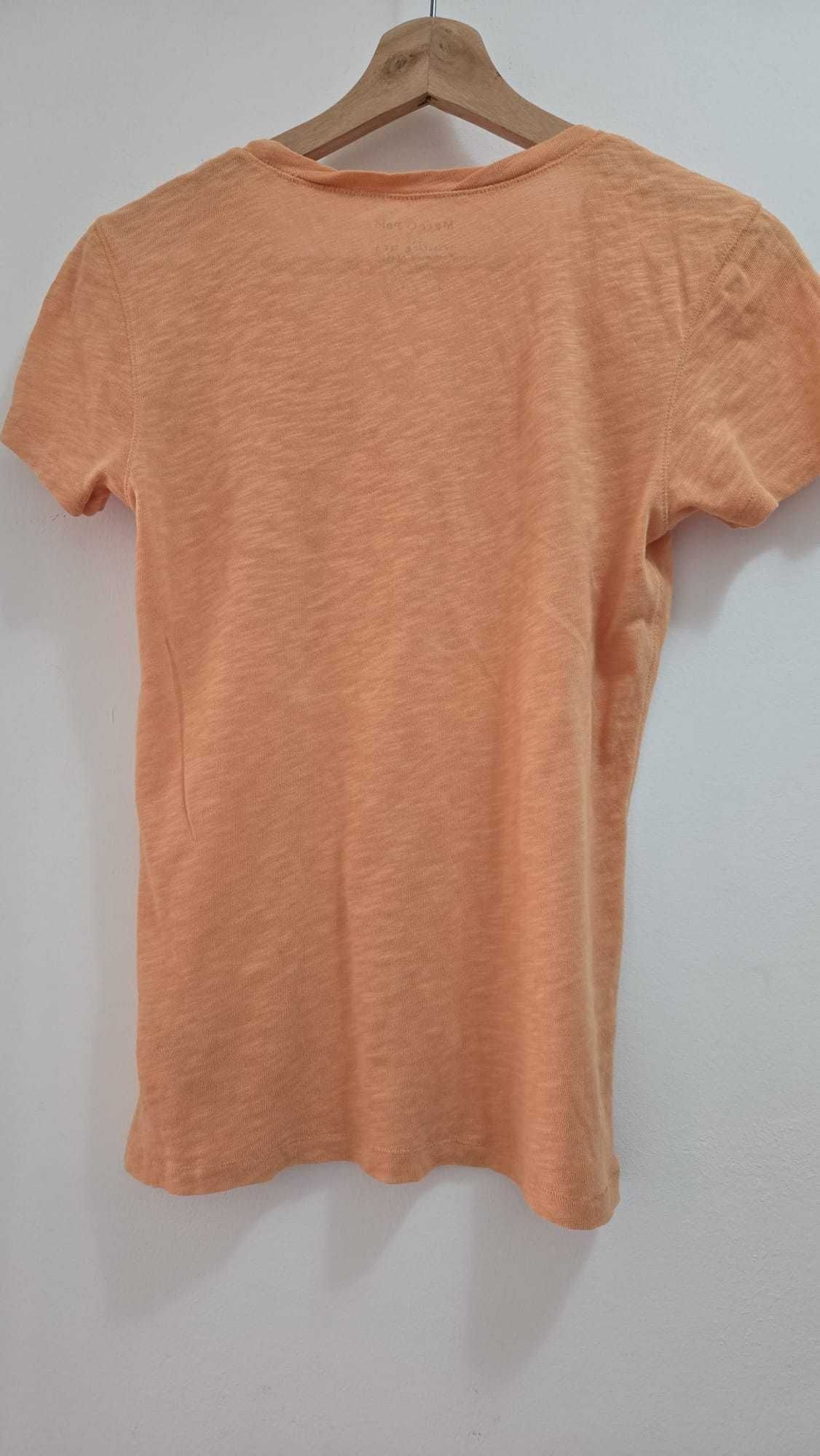 Set - Maieu More & More, kaki și Tricou Marc O'Polo, portocaliu