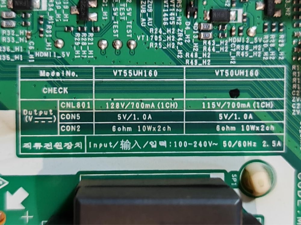 Main board KANT-SU2_6900_5055 от TV Samsung UE50TU7092U