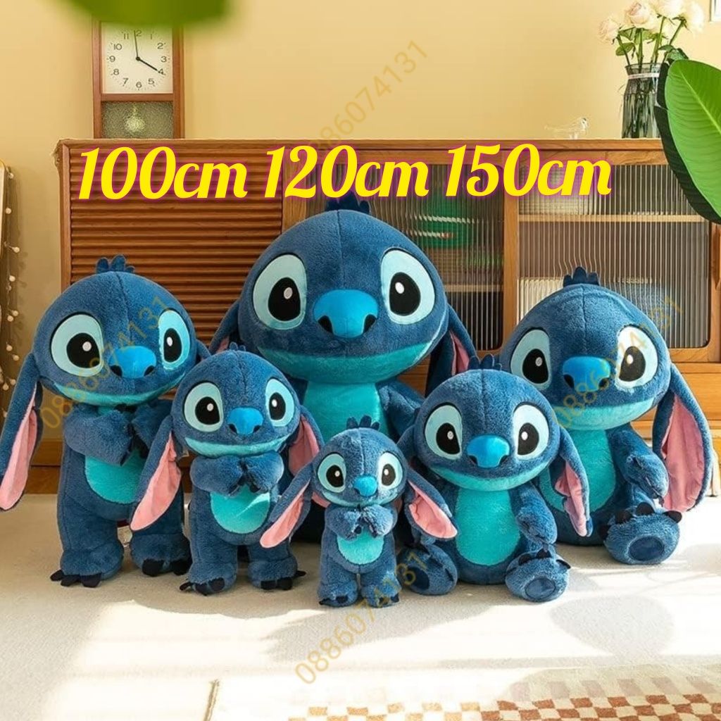 Голяма плюшена играчка Стич, 100/150см, Голям плюшен Стич Stitch