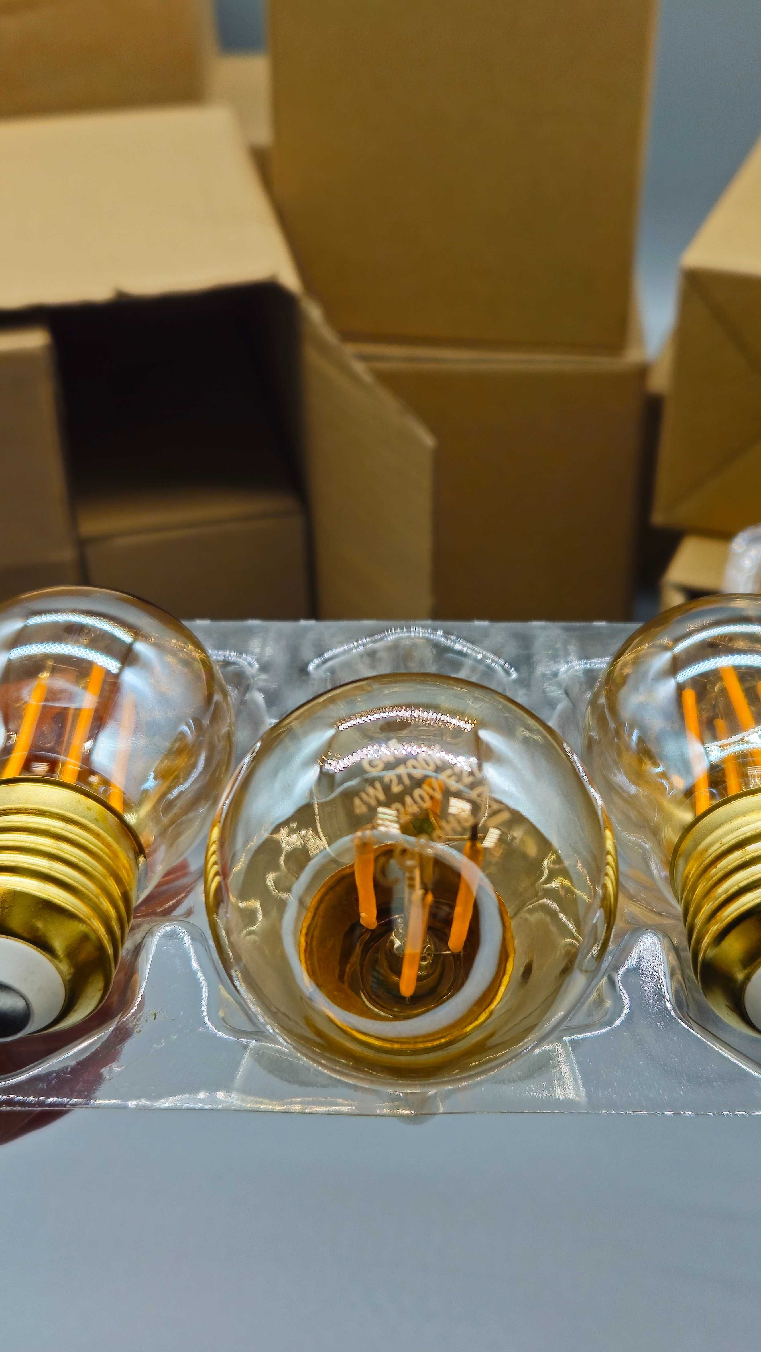 Комплект LED крушки- Различни Модели, Цокъл E14 и E27, 4W и 28W, 2700K