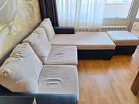 Разтегателен диван със сменяеми дамаски