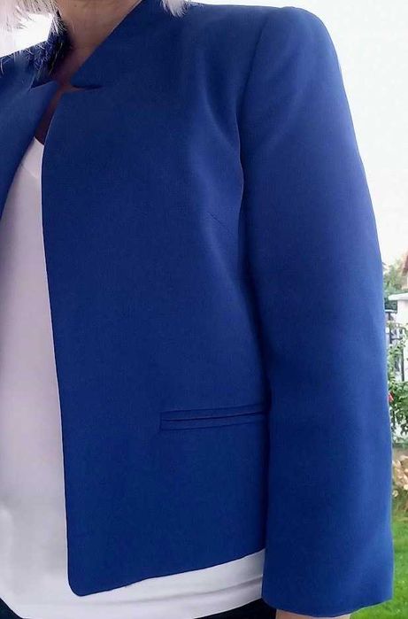 Bolero Madeleine XS nou albastru regal