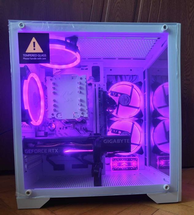 Геймърски компютър Ryzen 5500, GeForce RTX 3060ti,32gb ddr4,1tb ssd