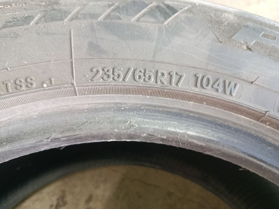 Летняя резина 235/65/17