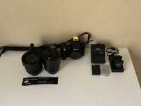 фотоаппарат Nikon D5200 nikkor 55-200mm 18-105mm kit