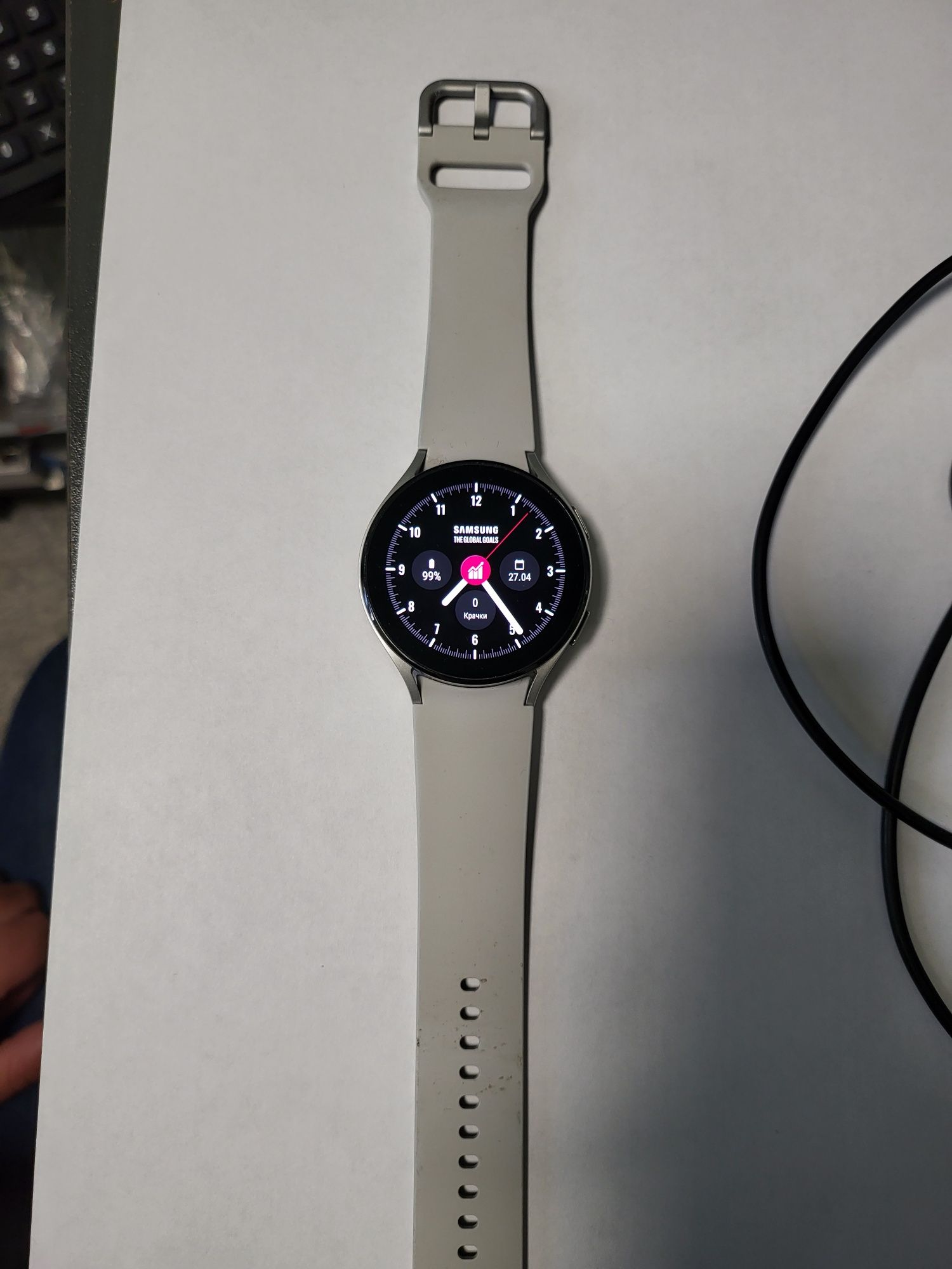 Смарт часовник Samsung watch 4 44mm