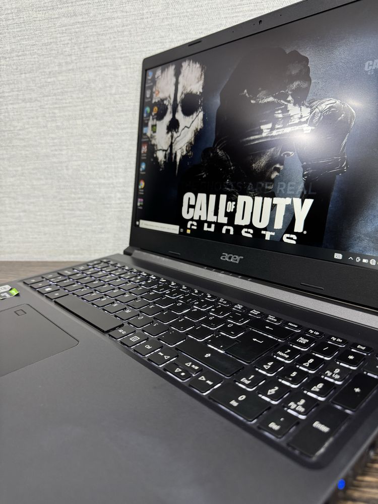 Игровой Acer Aspire-7 intel Core i5 8-Ядер GTX1650 DDR5  15.6 IPS!