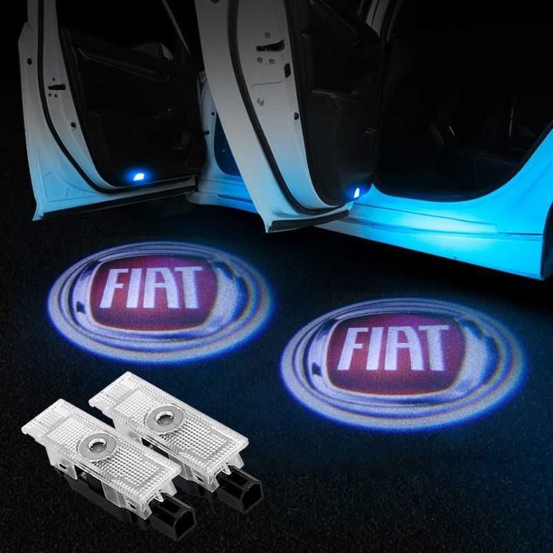 Set Lampi Led Logo Usi Fiat VW MIni Porsche Renault Opel Subaru Jaguar