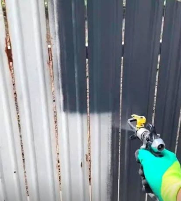 Услуги покраска забор, ворота