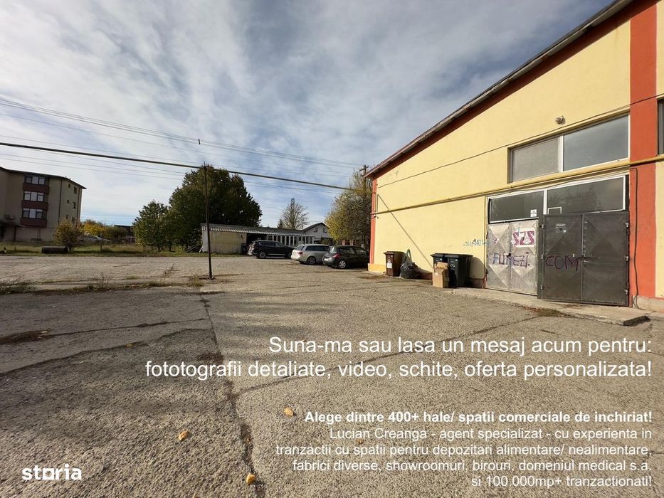 Hala 211mp, ex. laborator alimentar, capat CUG