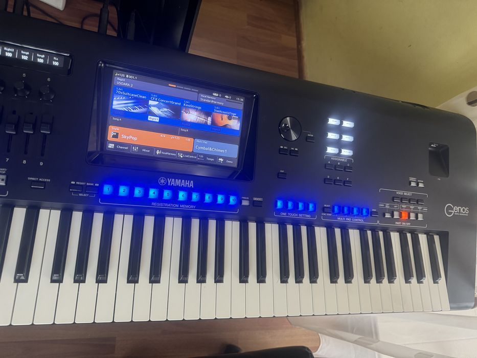 Vand orga Yamaha Genos