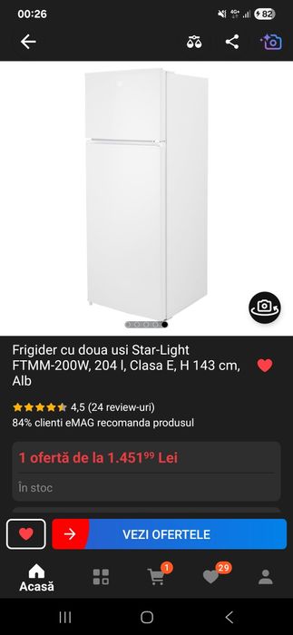 Frigider Starlight