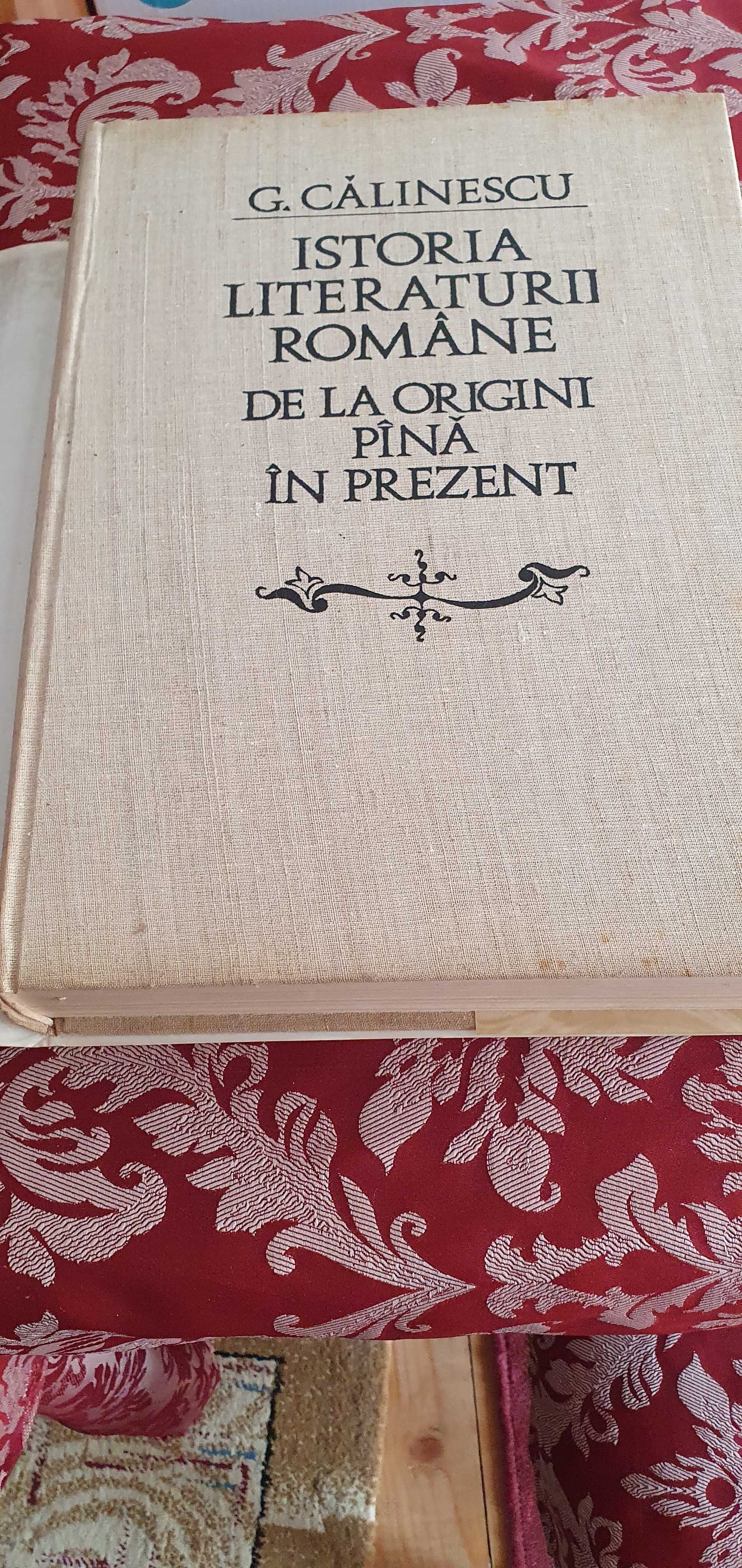 Vand  2 carti  OMAGIU si Istoria Literaturii Romane