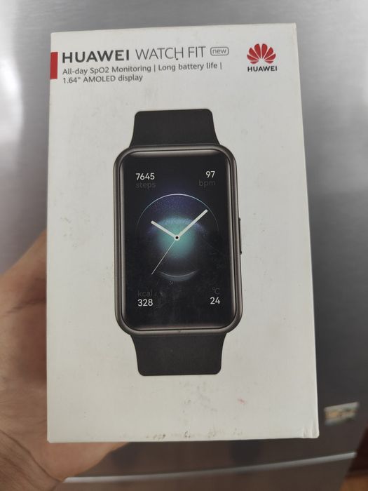 Продам Запечатанные часы Huawei Watch Fit New. Цвет Графит