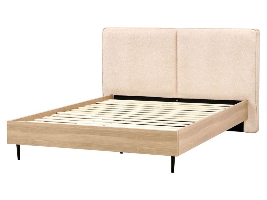 NOU Pat dormitor IZERNORE, 160/200cm, teddy