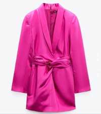 Rochie Zara roz noua cu etichetă 100 lei