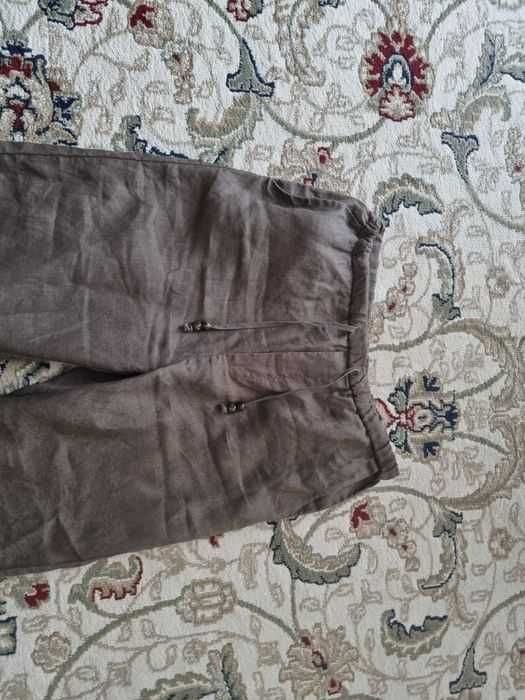 Pantaloni superbi din in