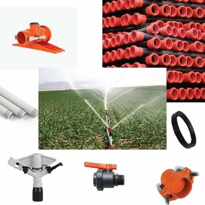 Coloana irigat (teava irigatii) plastic Φ110 PN6 COMPLETA - 300m