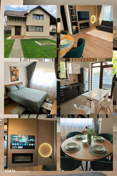casa / vilă Ștefănești , mobilată / utilată , finisaje moderne !