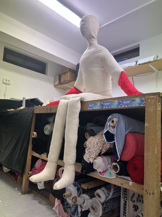 Manechin Teatru / Croitorie - 1.80m - Flexibil, Bumbac 100%