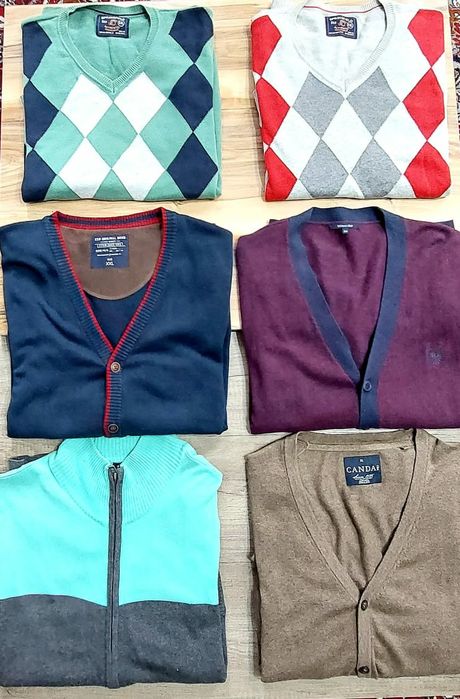 Фирменные мужские кофты 52/54 размера