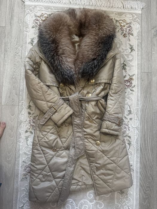 Palton cu blana naturala