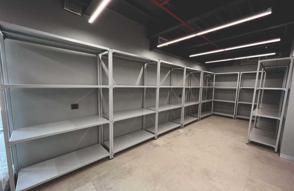 Polkaly stellaj, arxiv tokchasi Акция, метал архивный стеллаж